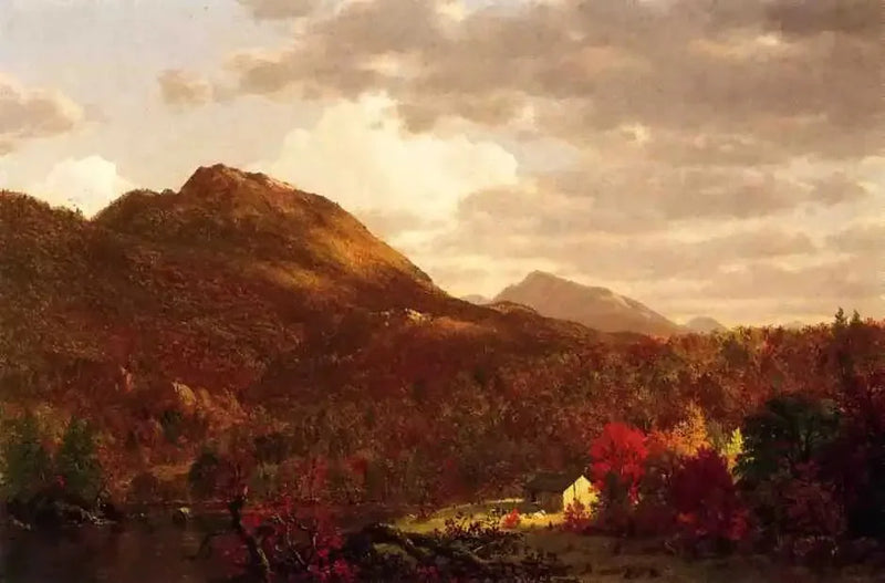 Syksy Hudsonilla - Frederic Edwin Church