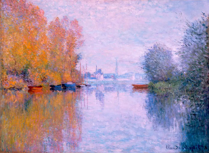 Syksy Seinessä, Argenteuil - Claude Monet