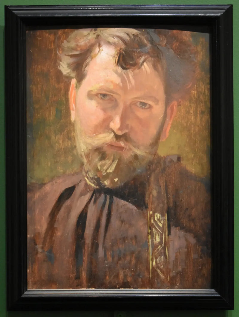 Itsepotretti (1899) - Alphonse Mucha