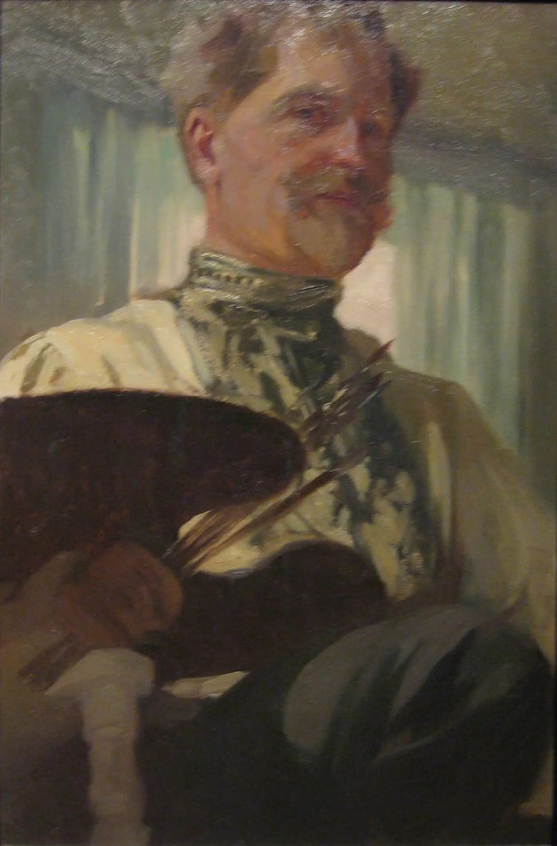 Itseportraietti (1907) - Alphonse Mucha