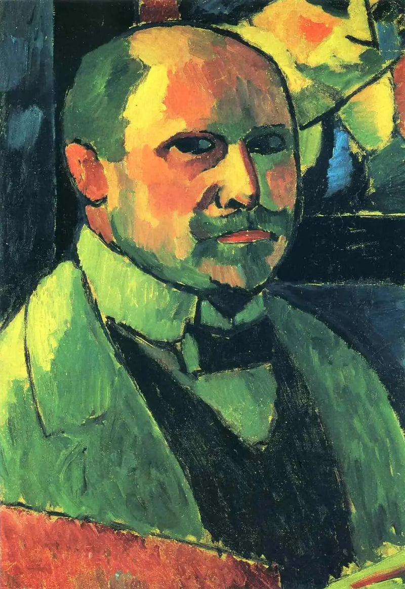 Itsekuva 1912 - Alexej von Jawlensky