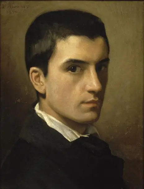 Itsekuva 17-vuotiaana - Léon Bonnat
