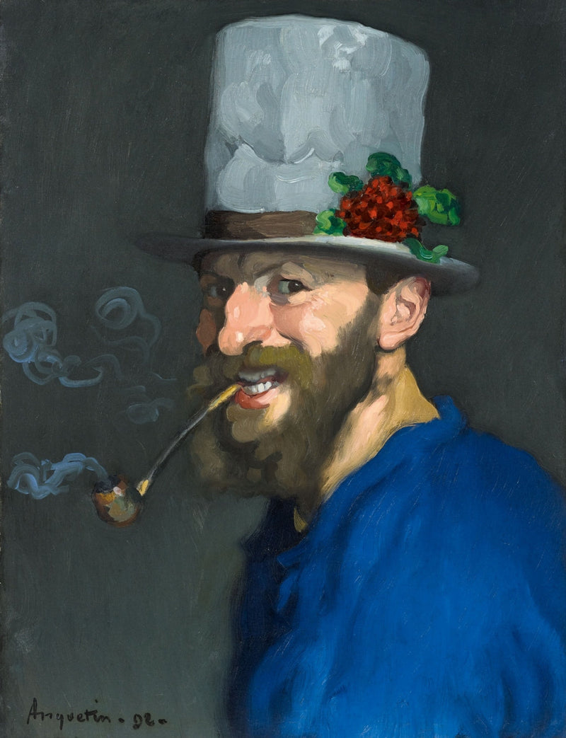 Itsekuvaelma piippu - Louis Anquetin