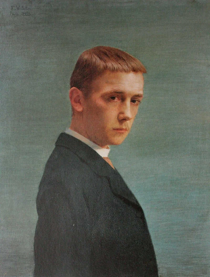 Itsekuva vuotiaana kaksikymmentä - Félix Vallotton