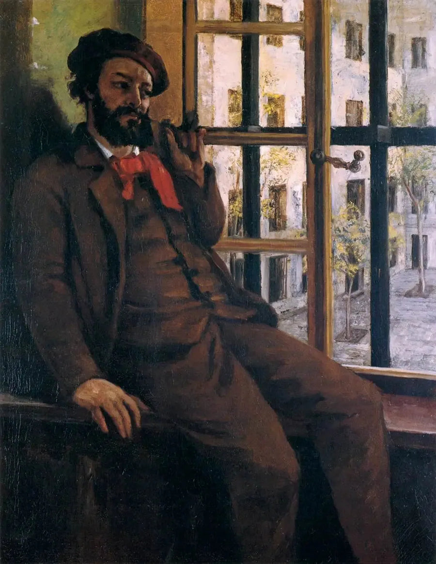 Itsekuvaelma Sainte-Pélagienä - Gustave Courbet