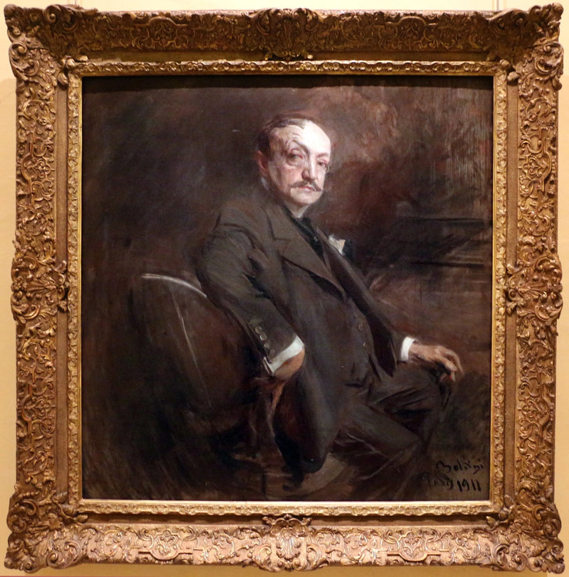 Itsekuvaus seitsemänkymmenen vuoden iässä - Giovanni Boldini