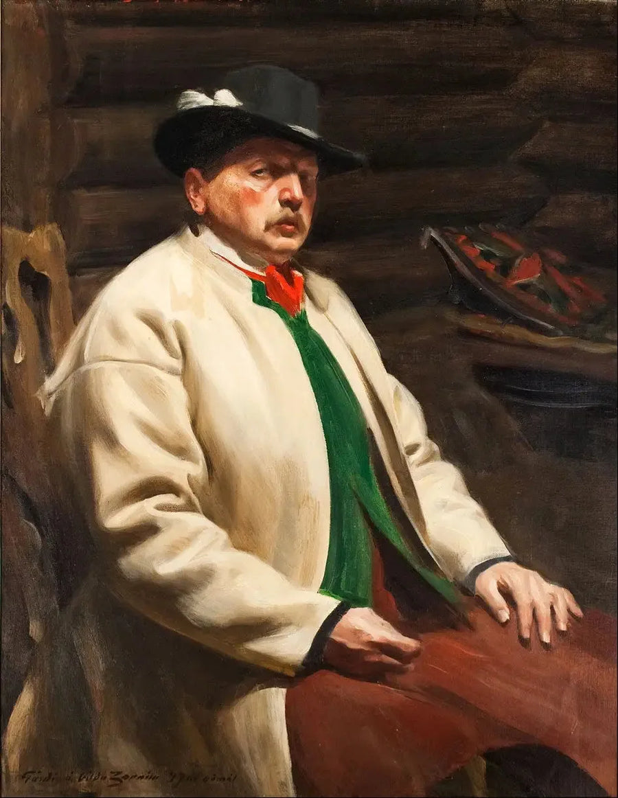 Itsekuvaus - Anders Zorn