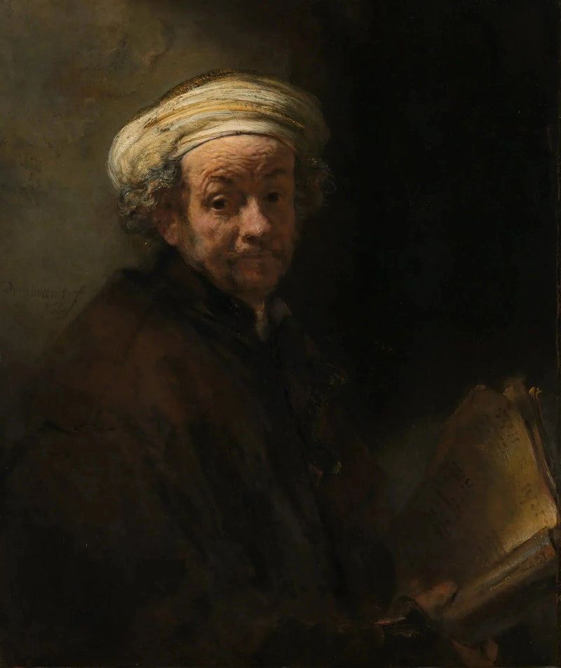 Itseportraiitti apostoli Paavalina - Rembrandt