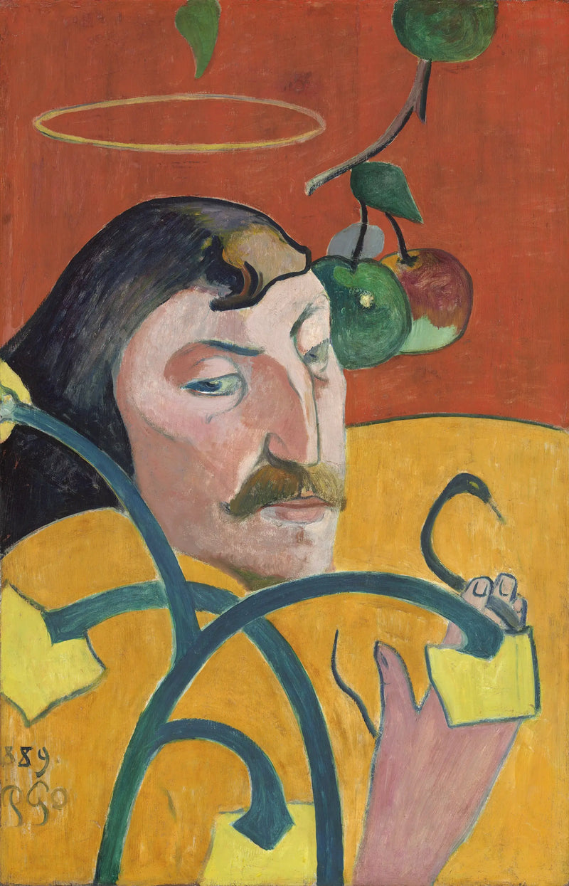 Itsepotretti haloineen - Paul Gauguin
