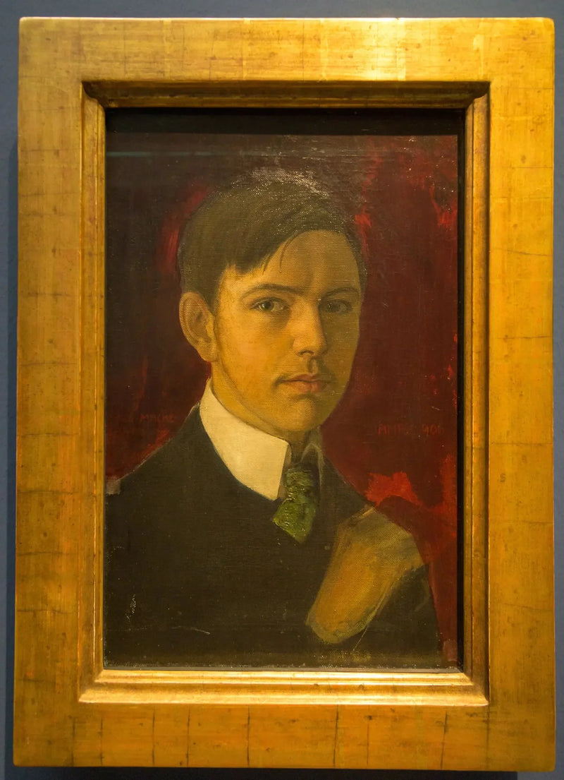 Itseportraietti - August Macke