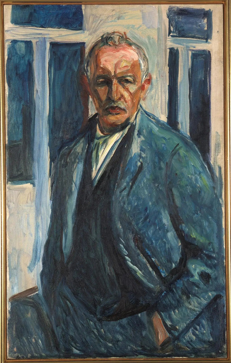 Itseportrai kädet taskuissa - Edvard Munch