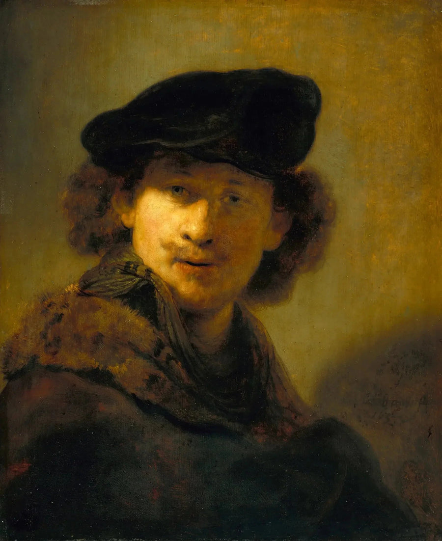 Samoilija samettihatussa - Rembrandt