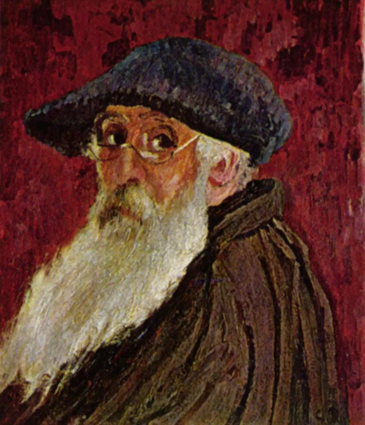 Autoportrait - Camille Pissarro image 1 reproduction réalisée par Alpha Reproduction