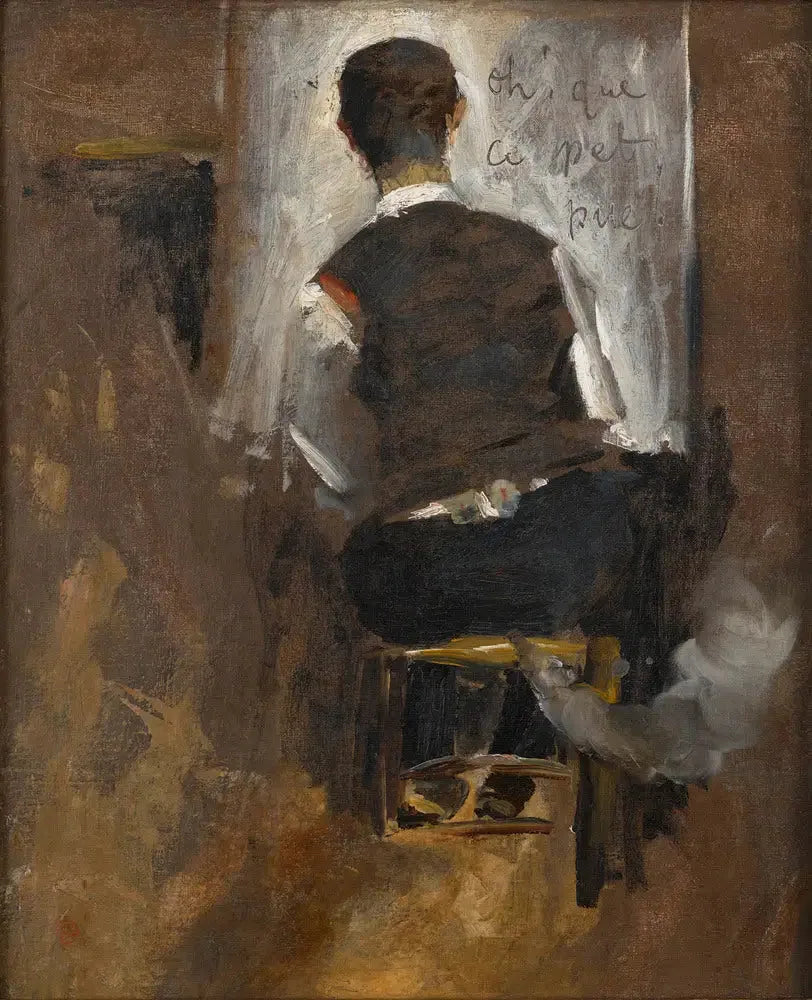 Kahden itseportraiitti - Henri de Toulouse-Lautrec