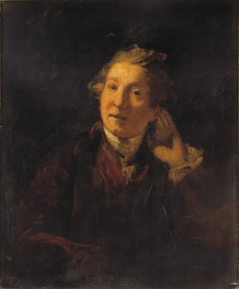 Taiteilijan omakuva kuuromiehenä - Joshua Reynolds
