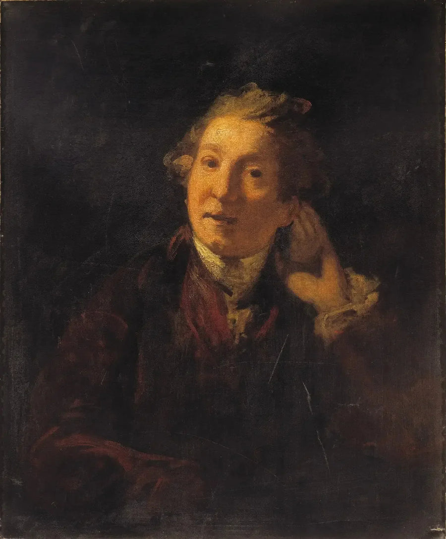 Taiteilijan omakuva kuuromiehenä - Joshua Reynolds