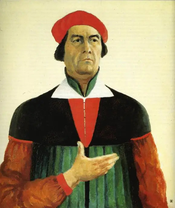 Malévitchin omakuva vuodelta 1933 - Kazimir Malevich