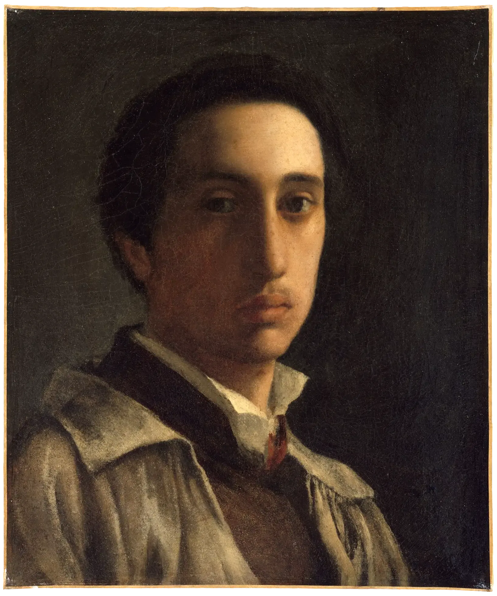 Autoportrait - Edgar Degas image 1 reproduction de peinture à l’huile