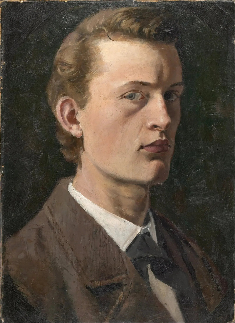 Itseportraietti - Edvard Munch