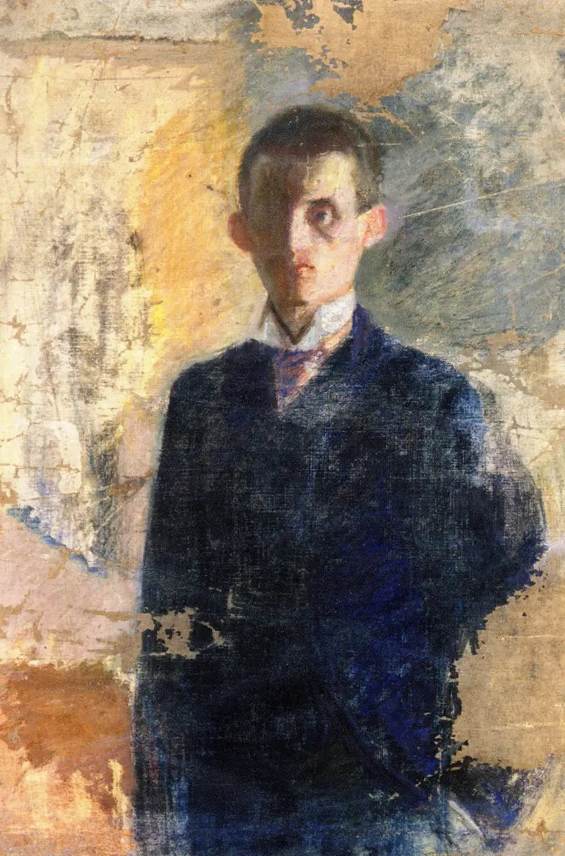 Itseportraietti - Edvard Munch