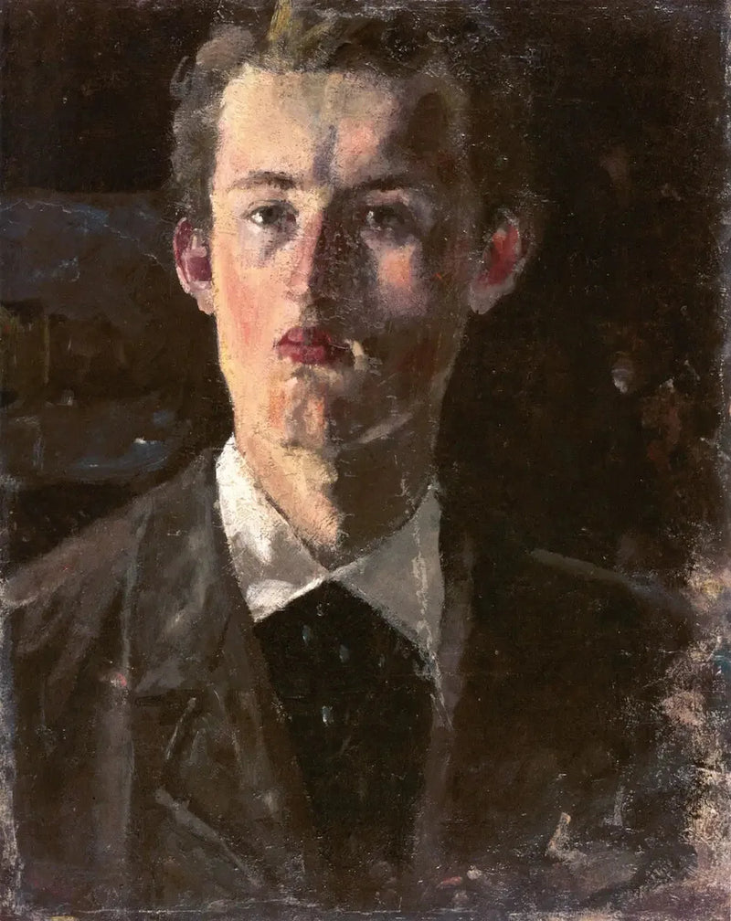 Itseportraietti - Edvard Munch