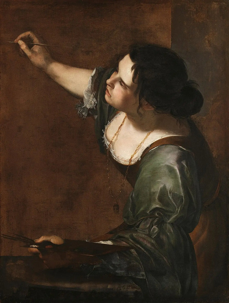 Itsekuvaelma maalauksen allegoriana - Artemisia Gentileschi