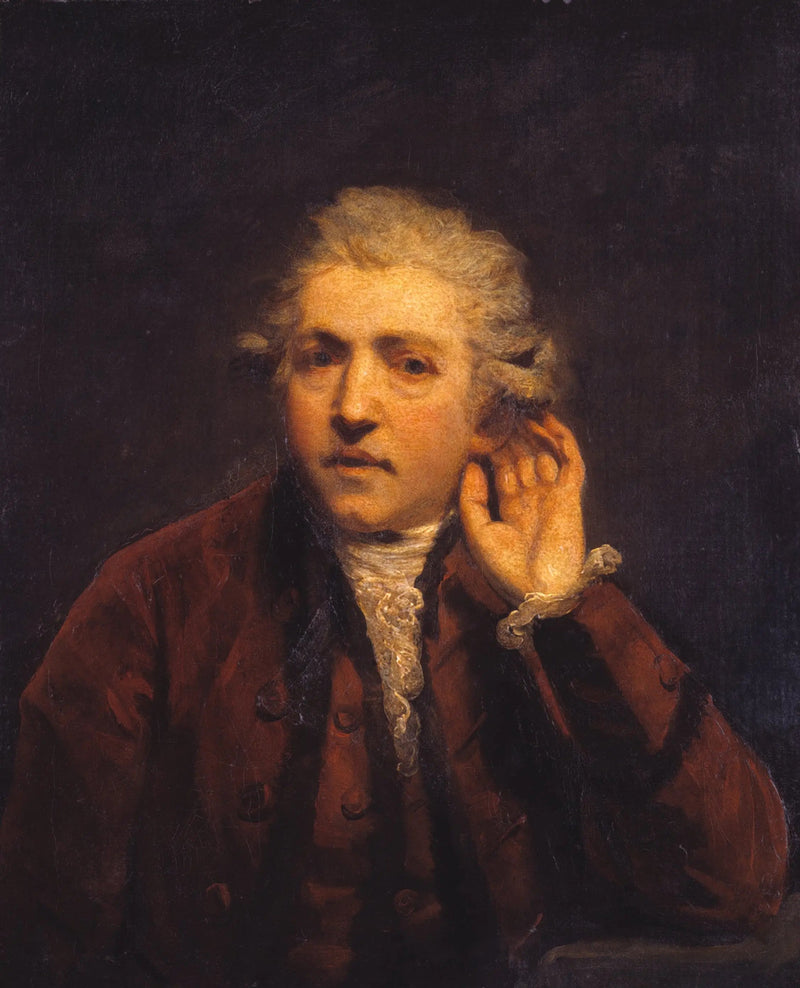 Itsekuvaus mykän miehenä - Joshua Reynolds