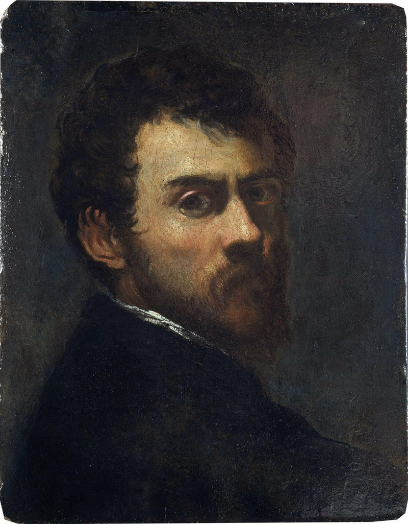 Itsekuva nuorena miehenä - Jacopo Tintoretto