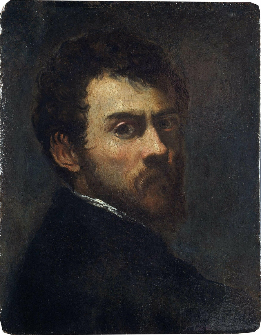 Itsekuva nuorena miehenä - Jacopo Tintoretto