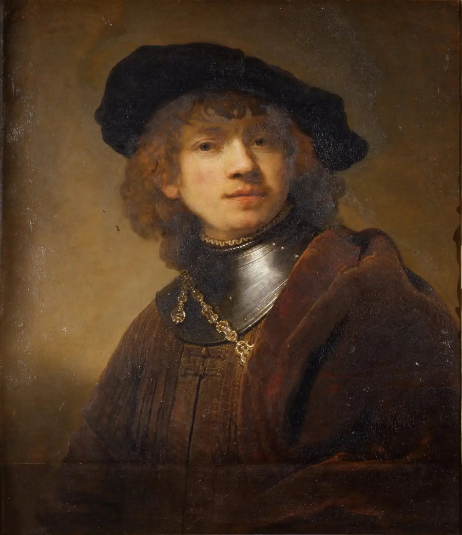 Itseportrai nuorena miehenä - Rembrandt
