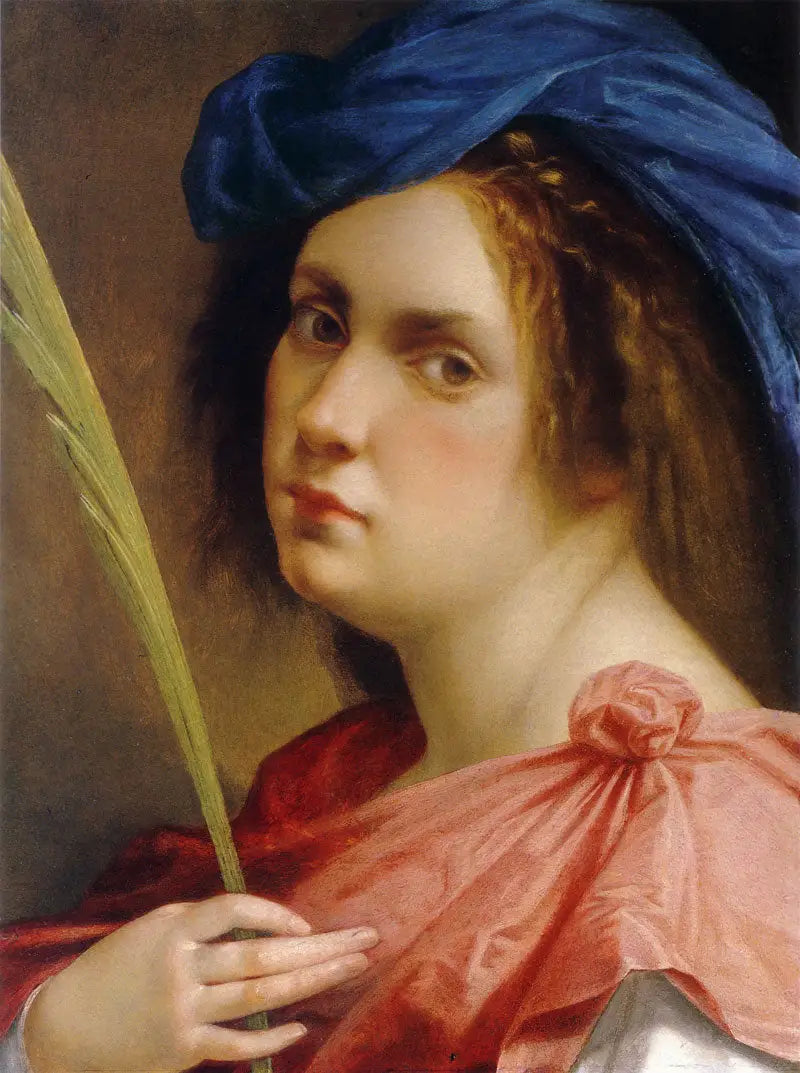Itsekuvaelma marttyyrinä - Artemisia Gentileschi