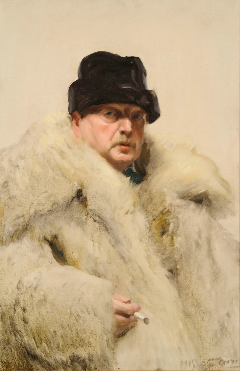 Itsekuvaelma susen ihossa - Anders Zorn