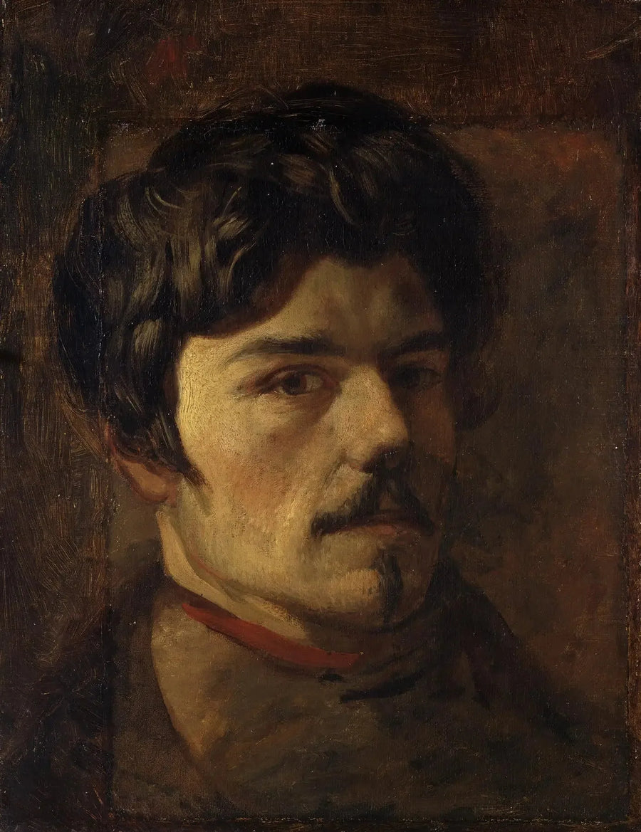 Itsepotretti - Eugène Delacroix
