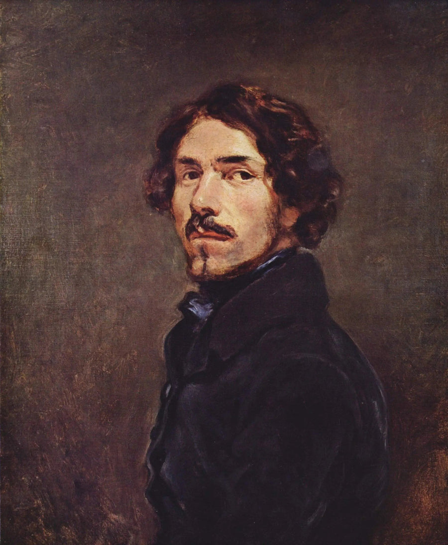 Itsepotretti - Eugène Delacroix