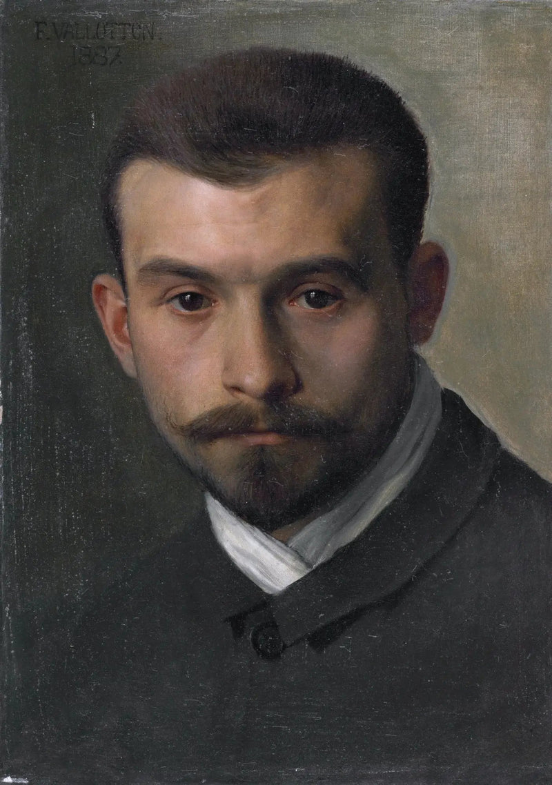Itsekuva (Félix Vallotton, 1887) - Félix Vallotton