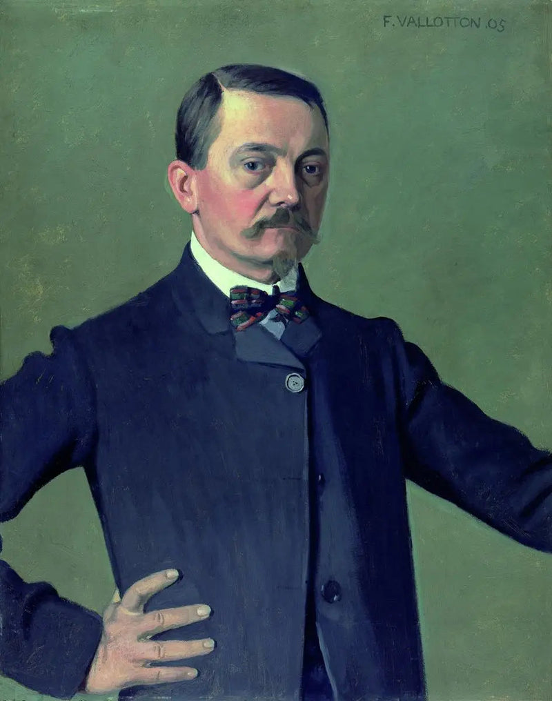 Itsekuvaus - Félix Vallotton