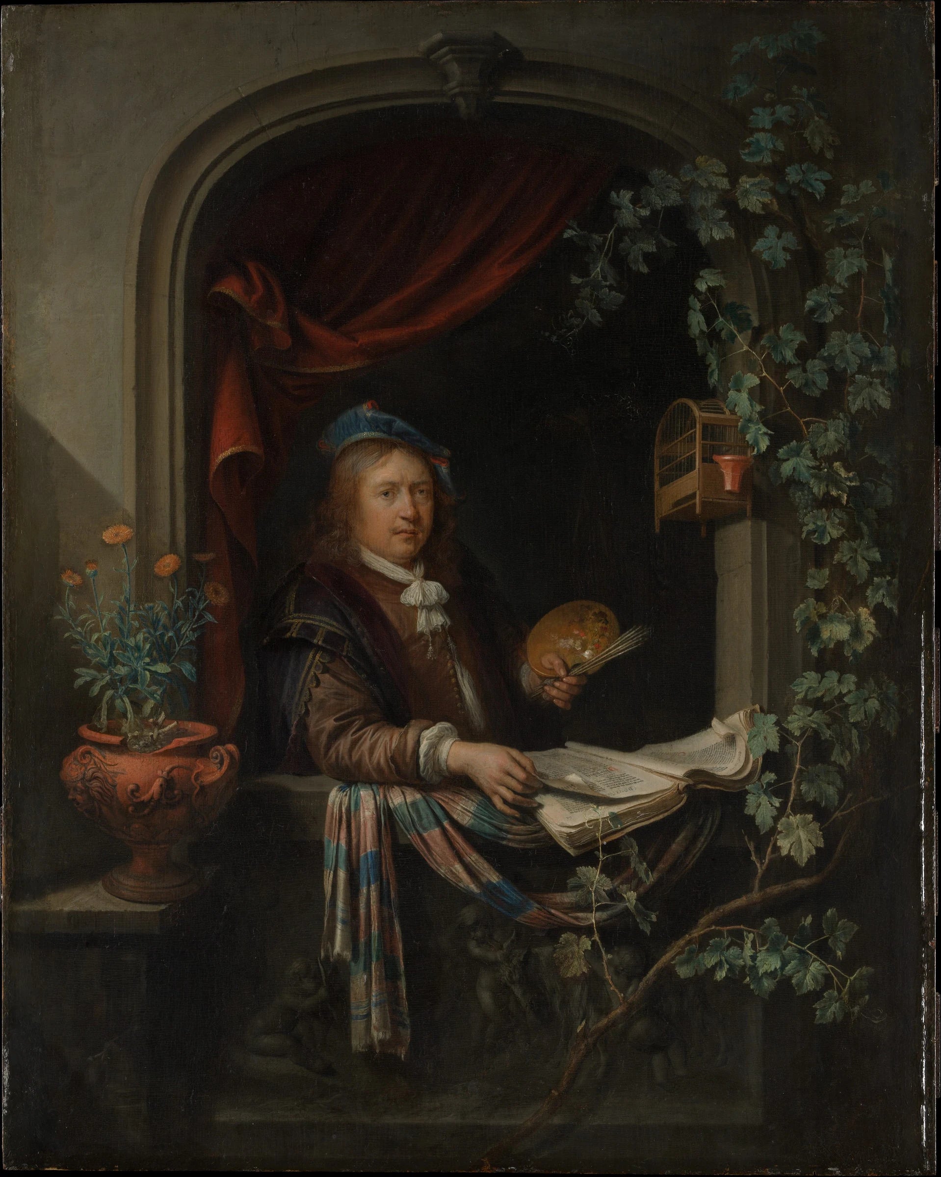 Autoportrait - Gerrit Dou