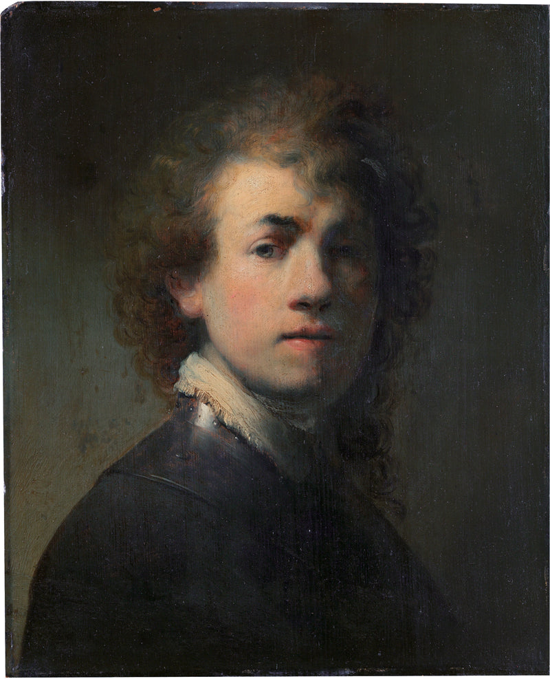 Itsepotretti gorgerinilla - Rembrandt