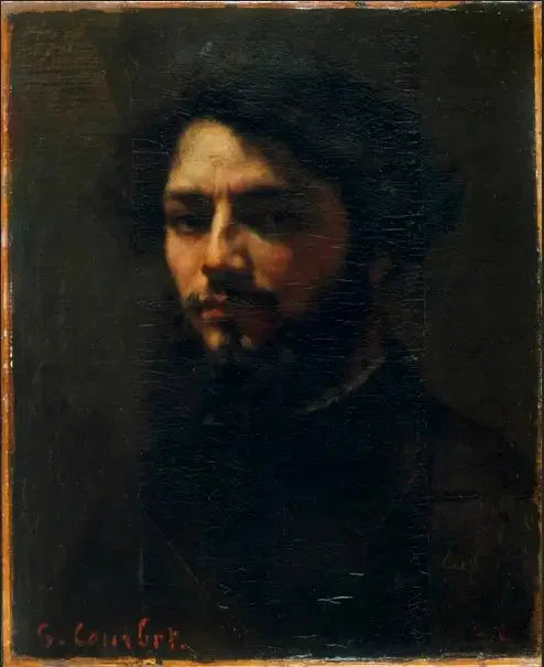 Itsekuvaus - Gustave Courbet