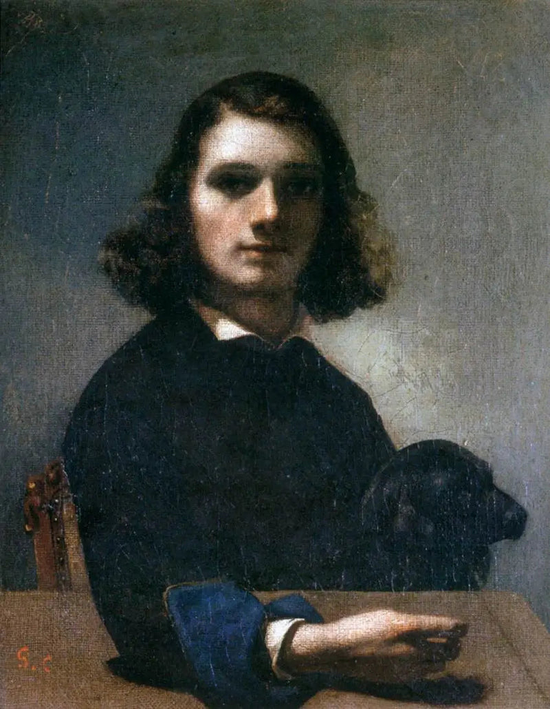 Itsekuvaus - Gustave Courbet