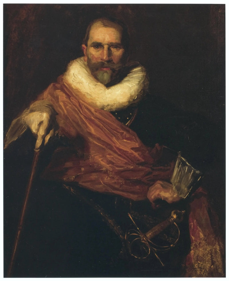Itsekuvaus Johan Claesz Loo -maalauksena Frans Halsin ja William Merritt Chasen teoksena