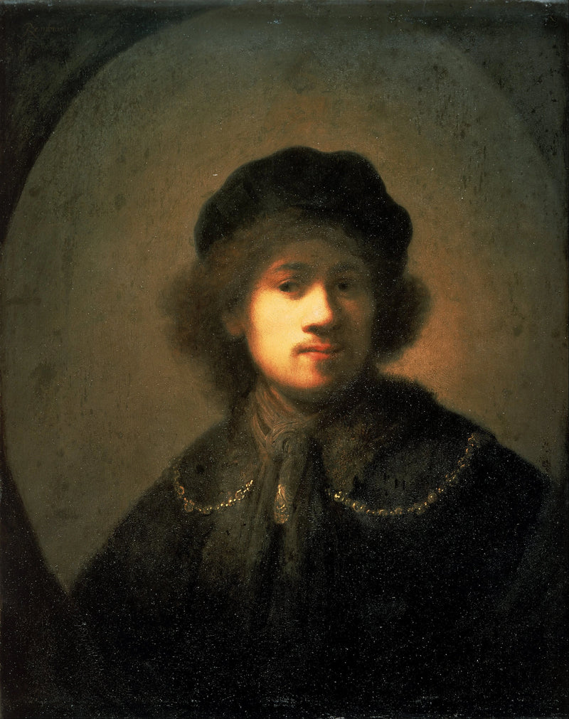 Taiteilijan muotokuva nuorena miehenä - Rembrandt