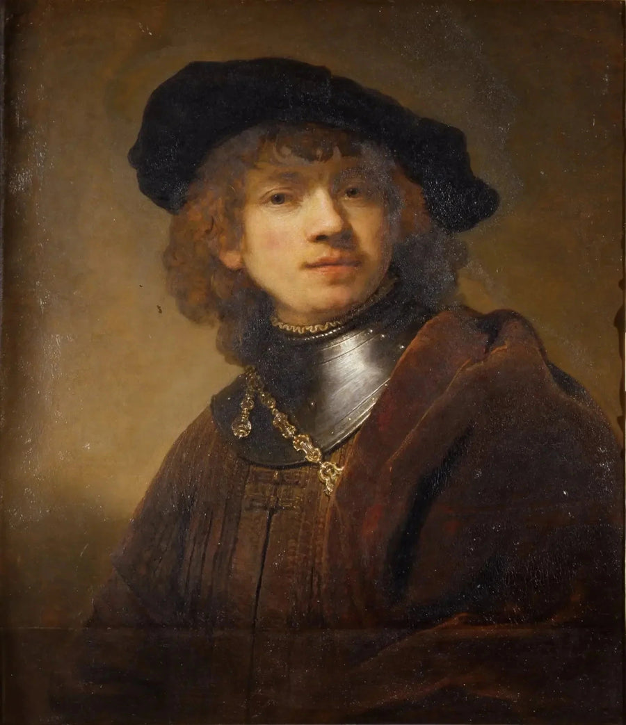 Itseportrai nuorena miehenä - Rembrandt