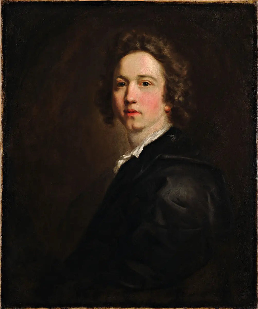 Autoportrait - Joshua Reynolds image 1 copie peinte à la main à l’huile