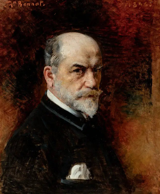 Itsekuvaus - Léon Bonnat