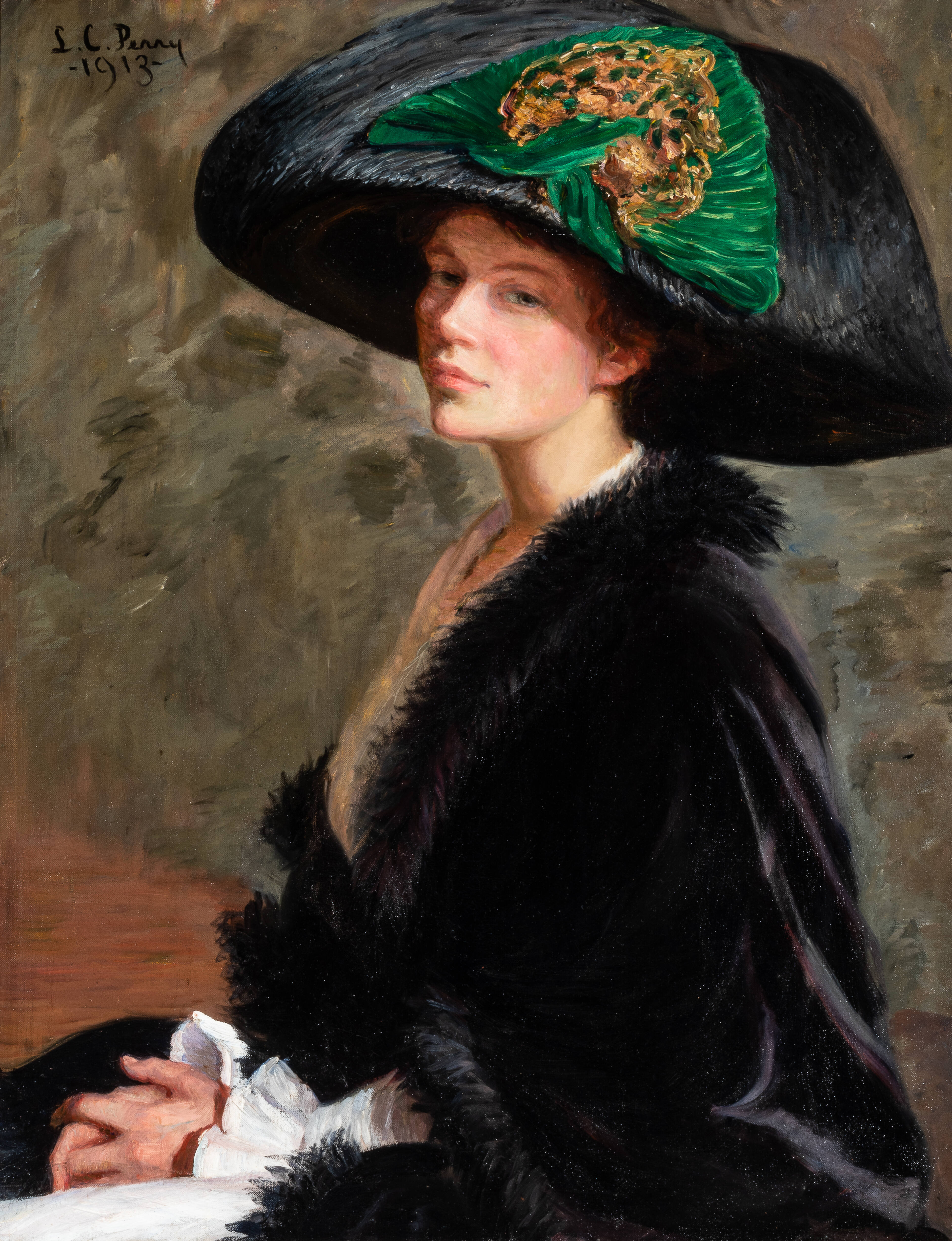 Autoportrait - Lilla Cabot Perry image 1 reproduction d’œuvre d’art à l’huile