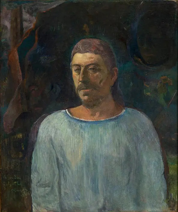 Itseportrai Golgothan lähellä - Paul Gauguin