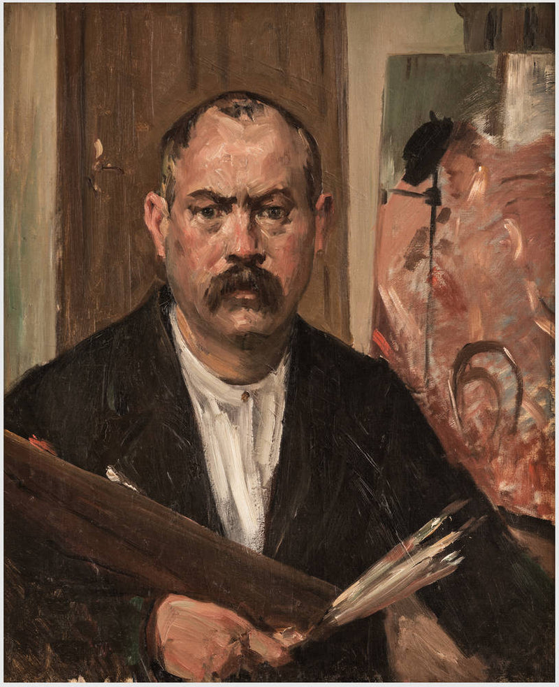 Omakuva ilman kaulusta - Lovis Corinth