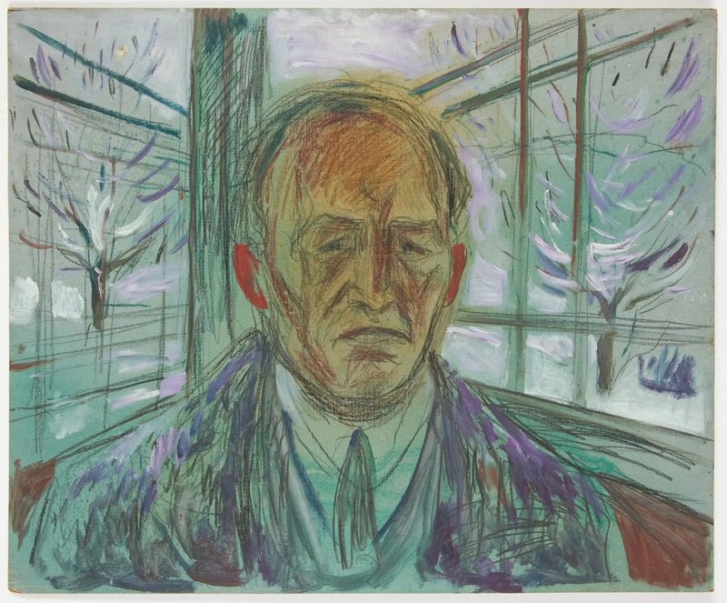Itseportraiitti verannalla - Edvard Munch