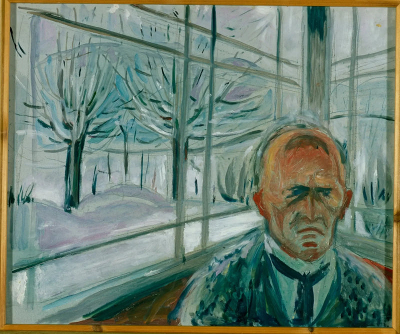 Itseportraiitti verannalla - Edvard Munch